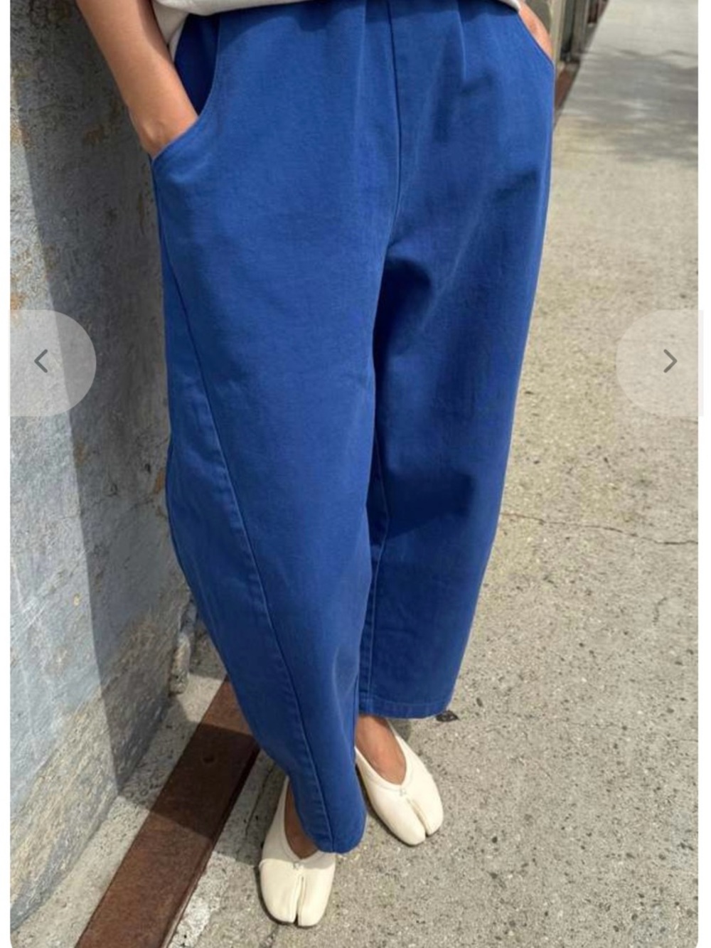 Le Bon Shoppe Arc Pants in Azure size L